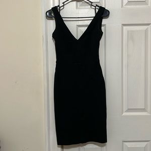 Banana Republic body con little black dress